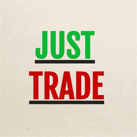 just trading.
